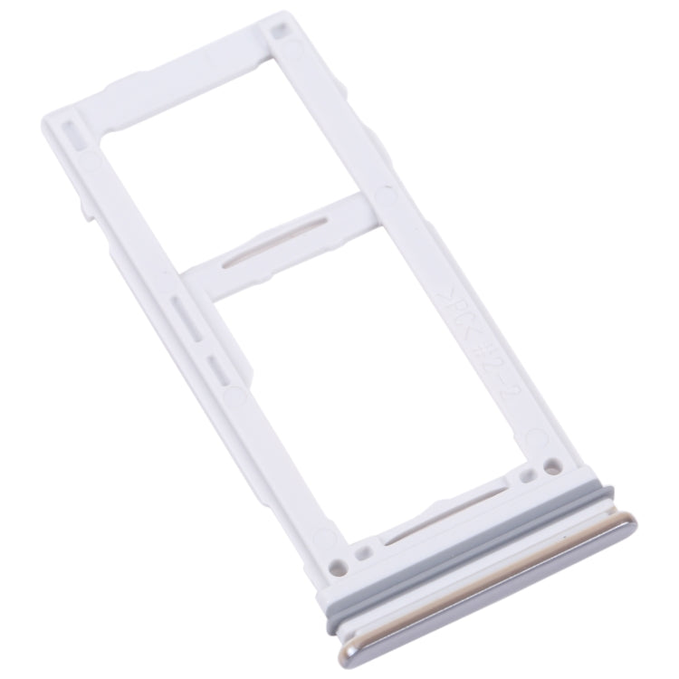For Samsung Galaxy M52 5G SM-M526B Original SIM Card Tray + SIM Card Tray / Micro SD card tray (White) - Card Tray by buy2fix | Online Shopping UK | buy2fix