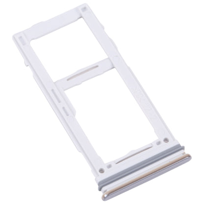 For Samsung Galaxy M52 5G SM-M526B Original SIM Card Tray + SIM Card Tray / Micro SD card tray (White) - Card Tray by buy2fix | Online Shopping UK | buy2fix
