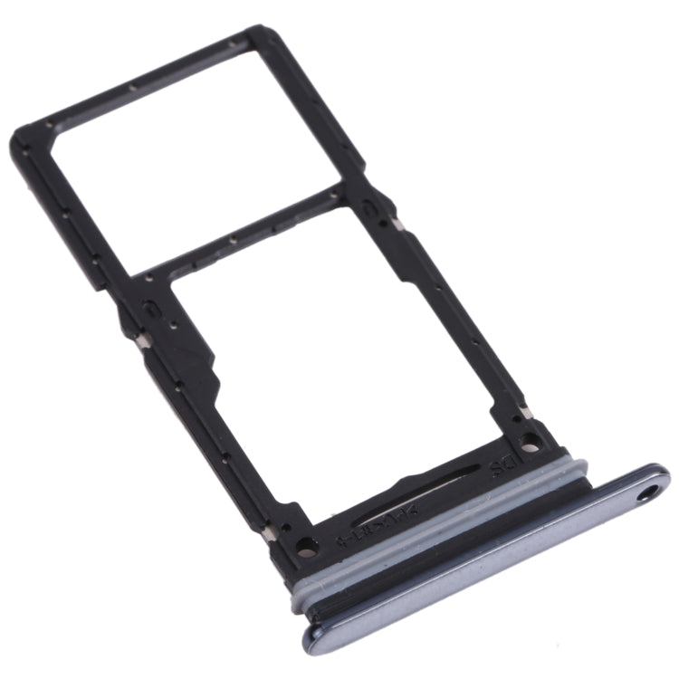 For Samsung Galaxy A73 5G SM-A736B Original SIM Card Tray + SIM Card Tray / Micro SD Card Tray (Black) - Card Tray by buy2fix | Online Shopping UK | buy2fix