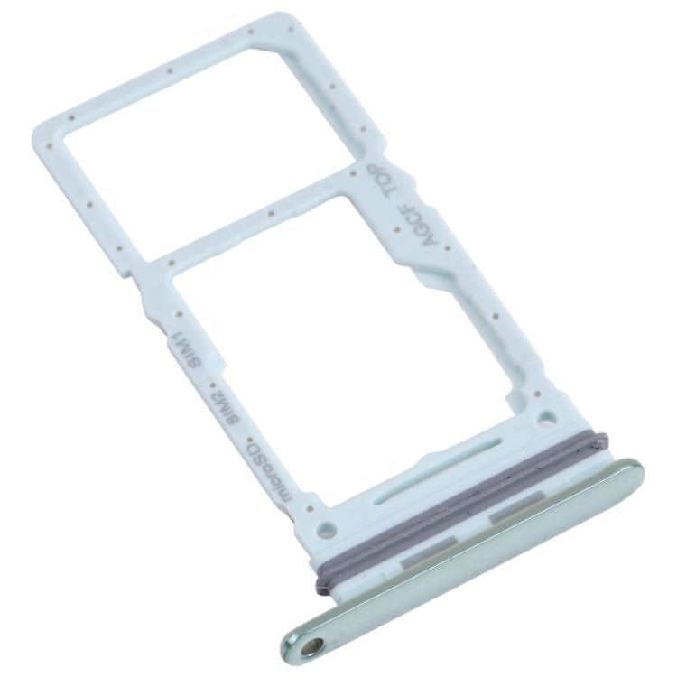 For Samsung Galaxy A73 5G SM-A736B Original SIM Card Tray + SIM Card Tray / Micro SD Card Tray (Green) - Card Tray by buy2fix | Online Shopping UK | buy2fix