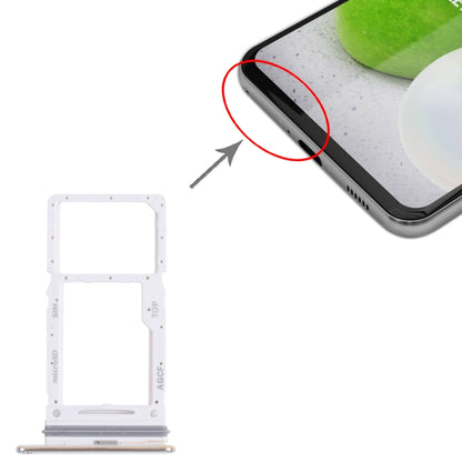 For Samsung Galaxy A73 5G SM-A736B Original SIM Card Tray + SIM Card Tray / Micro SD Card Tray (White) - Card Tray by buy2fix | Online Shopping UK | buy2fix