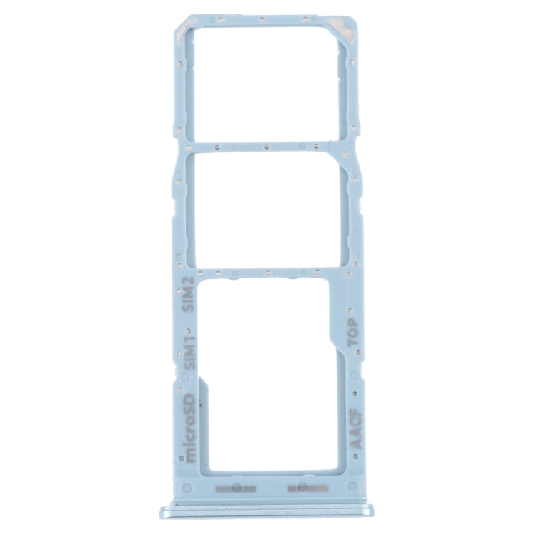 For Samsung Galaxy A13 5G SM-A136 Original SIM Card Tray + SIM Card Tray + Micro SD card tray (Blue) - Card Tray by buy2fix | Online Shopping UK | buy2fix