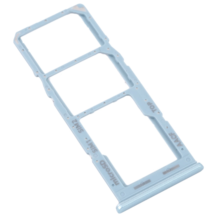 For Samsung Galaxy A13 5G SM-A136 Original SIM Card Tray + SIM Card Tray + Micro SD card tray (Blue) - Card Tray by buy2fix | Online Shopping UK | buy2fix