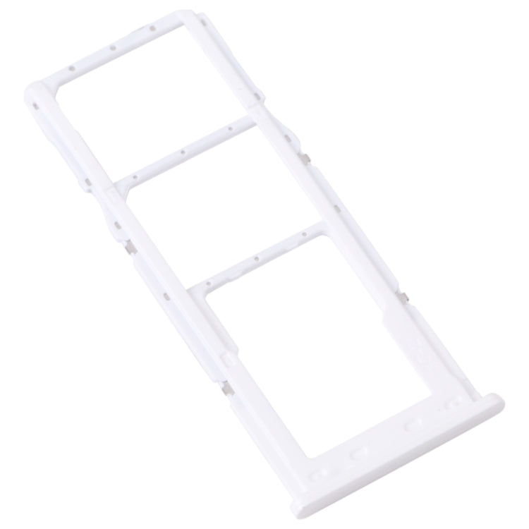 For Samsung Galaxy A13 5G SM-A136 Original SIM Card Tray + SIM Card Tray + Micro SD card tray (White) - Card Tray by buy2fix | Online Shopping UK | buy2fix