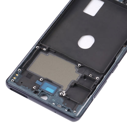 For Samsung Galaxy S20 FE 5G SM-G781B Middle Frame Bezel Plate (Black) - Frame Bezel Plate by buy2fix | Online Shopping UK | buy2fix