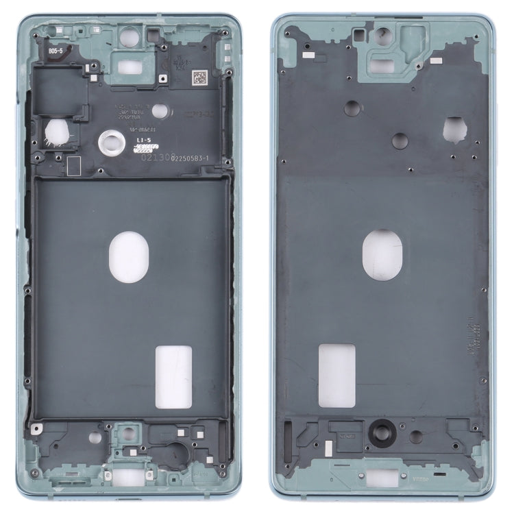 For Samsung Galaxy S20 FE 5G SM-G781B Middle Frame Bezel Plate (Blue) - Frame Bezel Plate by buy2fix | Online Shopping UK | buy2fix
