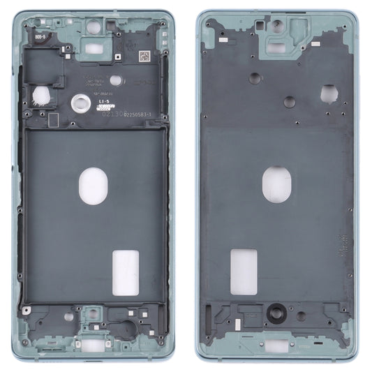 For Samsung Galaxy S20 FE 5G SM-G781B Middle Frame Bezel Plate (Blue) - Frame Bezel Plate by buy2fix | Online Shopping UK | buy2fix