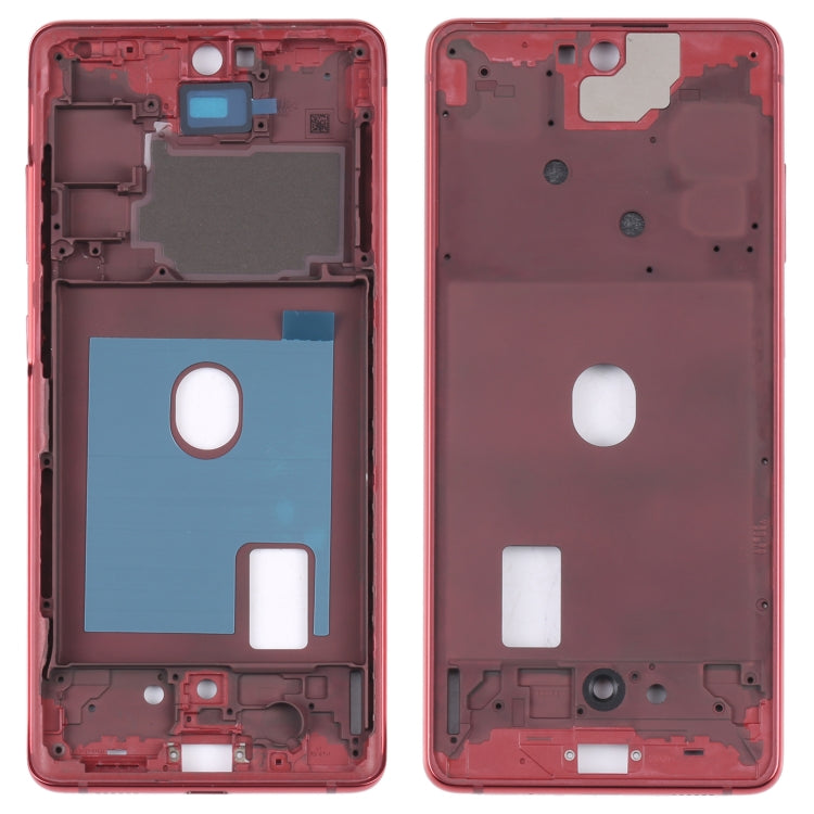 For Samsung Galaxy S20 FE 5G SM-G781B Middle Frame Bezel Plate (Red) - Frame Bezel Plate by buy2fix | Online Shopping UK | buy2fix
