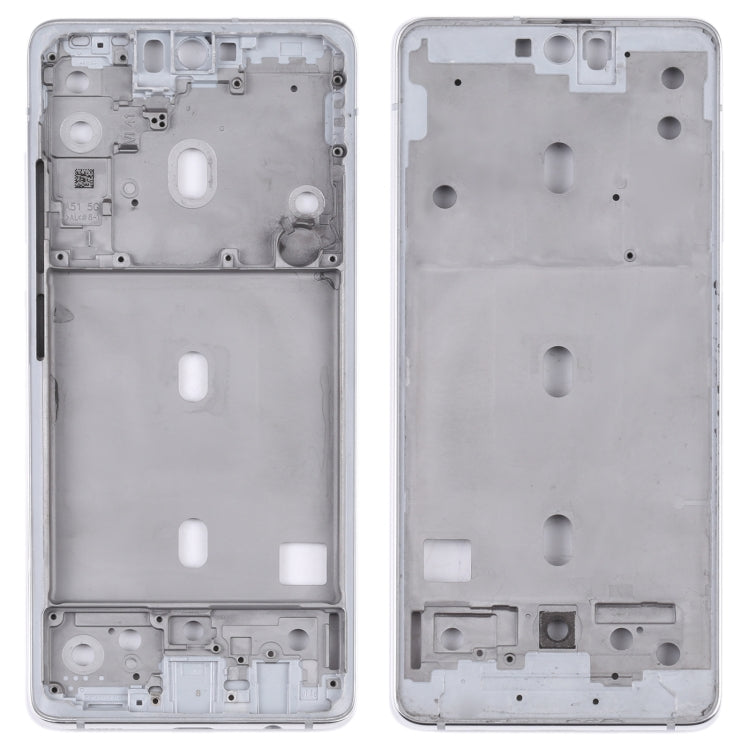 For Samsung Galaxy S20 FE 5G SM-G781B Middle Frame Bezel Plate (Silver) - Frame Bezel Plate by buy2fix | Online Shopping UK | buy2fix