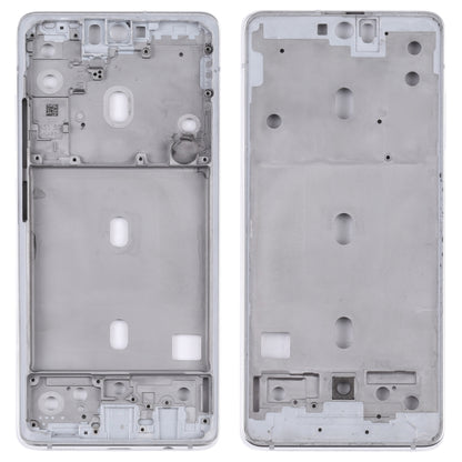 For Samsung Galaxy S20 FE 5G SM-G781B Middle Frame Bezel Plate (Silver) - Frame Bezel Plate by buy2fix | Online Shopping UK | buy2fix