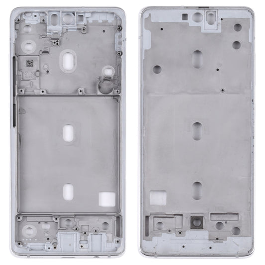 For Samsung Galaxy S20 FE 5G SM-G781B Middle Frame Bezel Plate (Silver) - Frame Bezel Plate by buy2fix | Online Shopping UK | buy2fix