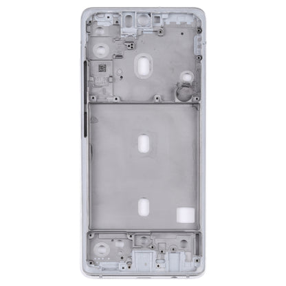 For Samsung Galaxy S20 FE 5G SM-G781B Middle Frame Bezel Plate (Silver) - Frame Bezel Plate by buy2fix | Online Shopping UK | buy2fix