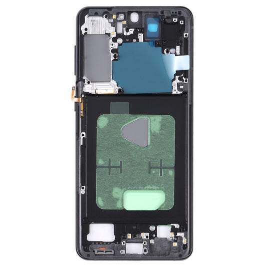 For Samsung Galaxy S21+ 5G SM-G996B Middle Frame Bezel Plate (Black) - Frame Bezel Plate by buy2fix | Online Shopping UK | buy2fix