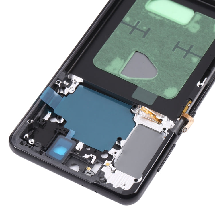 For Samsung Galaxy S21+ 5G SM-G996B Middle Frame Bezel Plate (Black) - Frame Bezel Plate by buy2fix | Online Shopping UK | buy2fix