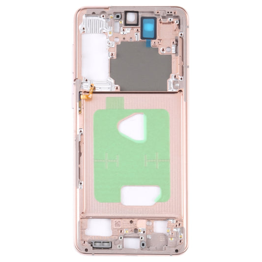 For Samsung Galaxy S21+ 5G SM-G996B Middle Frame Bezel Plate (Pink) - Frame Bezel Plate by buy2fix | Online Shopping UK | buy2fix