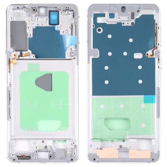 For Samsung Galaxy S21+ 5G SM-G996B Middle Frame Bezel Plate (Silver) - Frame Bezel Plate by buy2fix | Online Shopping UK | buy2fix