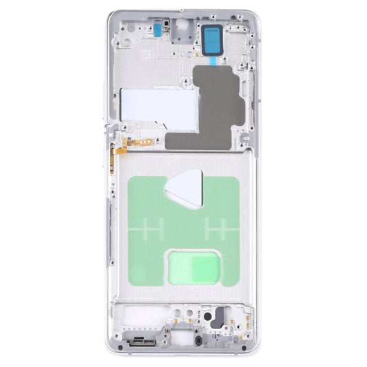 For Samsung Galaxy S21 Ultra 5G SM-G998B Middle Frame Bezel Plate (Silver) - Frame Bezel Plate by buy2fix | Online Shopping UK | buy2fix