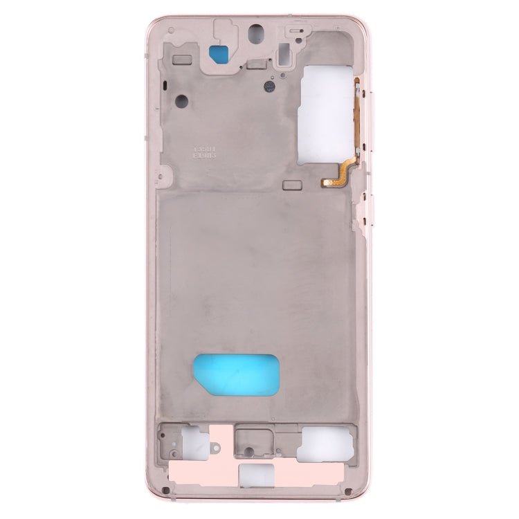 For Samsung Galaxy S21 5G SM-G991B Middle Frame Bezel Plate (Gold) - Frame Bezel Plate by buy2fix | Online Shopping UK | buy2fix