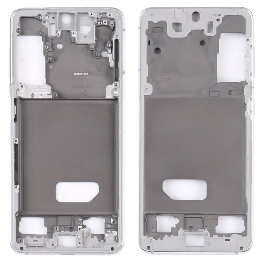 For Samsung Galaxy S21 5G SM-G991B Middle Frame Bezel Plate (Silver) - Frame Bezel Plate by buy2fix | Online Shopping UK | buy2fix
