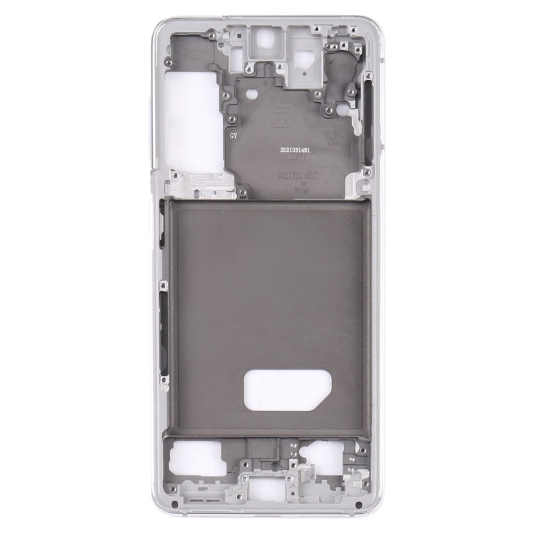 For Samsung Galaxy S21 5G SM-G991B Middle Frame Bezel Plate (Silver) - Frame Bezel Plate by buy2fix | Online Shopping UK | buy2fix