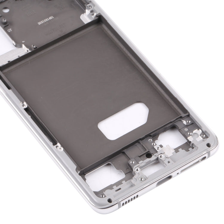 For Samsung Galaxy S21 5G SM-G991B Middle Frame Bezel Plate (Silver) - Frame Bezel Plate by buy2fix | Online Shopping UK | buy2fix