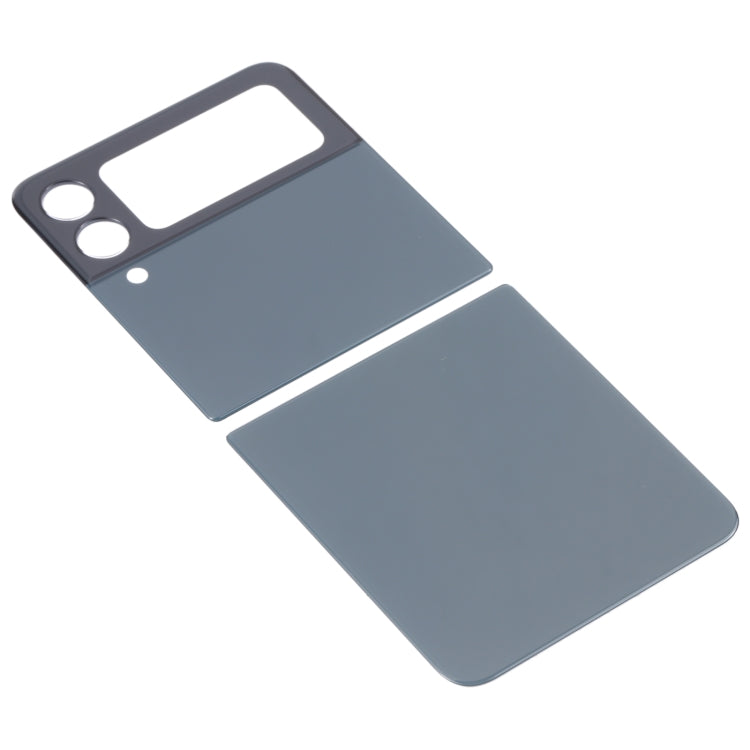 For Samsung Galaxy Z Flip3 5G SM-F711B Glass Battery Back Cover (Green) - Back Cover by buy2fix | Online Shopping UK | buy2fix