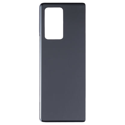 For Samsung Galaxy Z Fold2 5G SM-F916B Glass Battery Back Cover (Black) - Back Cover by buy2fix | Online Shopping UK | buy2fix