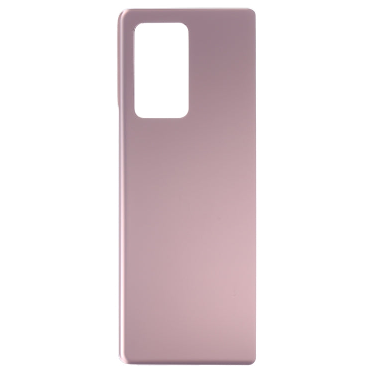 For Samsung Galaxy Z Fold2 5G SM-F916B Glass Battery Back Cover (Pink) - Back Cover by buy2fix | Online Shopping UK | buy2fix