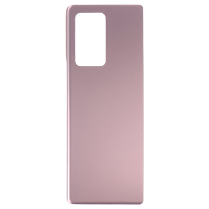 For Samsung Galaxy Z Fold2 5G SM-F916B Glass Battery Back Cover (Pink) - Back Cover by buy2fix | Online Shopping UK | buy2fix