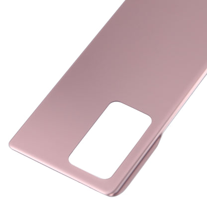 For Samsung Galaxy Z Fold2 5G SM-F916B Glass Battery Back Cover (Pink) - Back Cover by buy2fix | Online Shopping UK | buy2fix