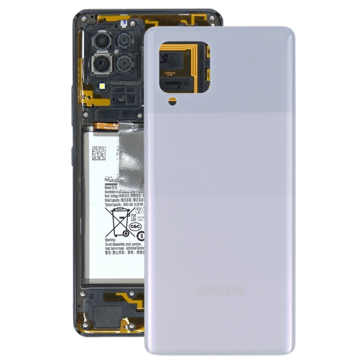 For Samsung Galaxy A42 SM-A426 Battery Back Cover (Grey) - Back Cover by buy2fix | Online Shopping UK | buy2fix