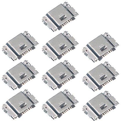 For Galaxy J5 Prime G570F 10pcs Charging Port Connector - Tail Connector by buy2fix | Online Shopping UK | buy2fix