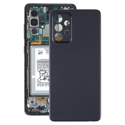 For Samsung Galaxy A52 5G SM-A526B Battery Back Cover (Black) - Back Cover by buy2fix | Online Shopping UK | buy2fix