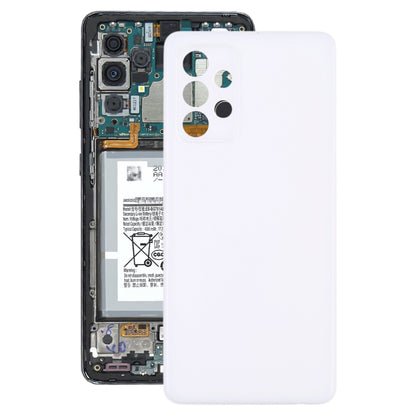 For Samsung Galaxy A52 5G SM-A526B Battery Back Cover (White) - Back Cover by buy2fix | Online Shopping UK | buy2fix
