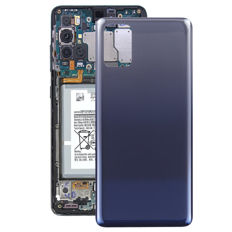 For Samsung Galaxy M31s 5G SM-M317F Battery Back Cover (Blue) - Back Cover by buy2fix | Online Shopping UK | buy2fix