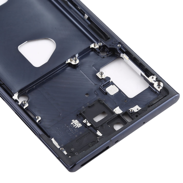For Galaxy Note 10 +  Middle Frame Bezel Plate (Black) - Frame Bezel Plate by buy2fix | Online Shopping UK | buy2fix