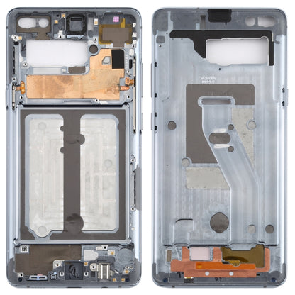For Galaxy S10 5G  Middle Frame Bezel Plate with Side Keys (Grey) - Frame Bezel Plate by buy2fix | Online Shopping UK | buy2fix