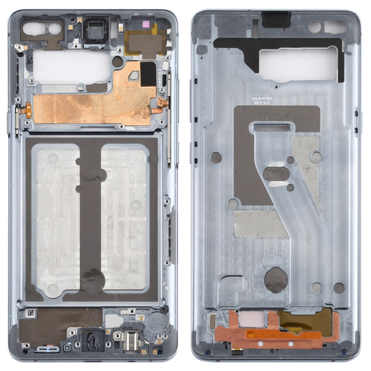 For Galaxy S10 5G  Middle Frame Bezel Plate with Side Keys (Grey) - Frame Bezel Plate by buy2fix | Online Shopping UK | buy2fix