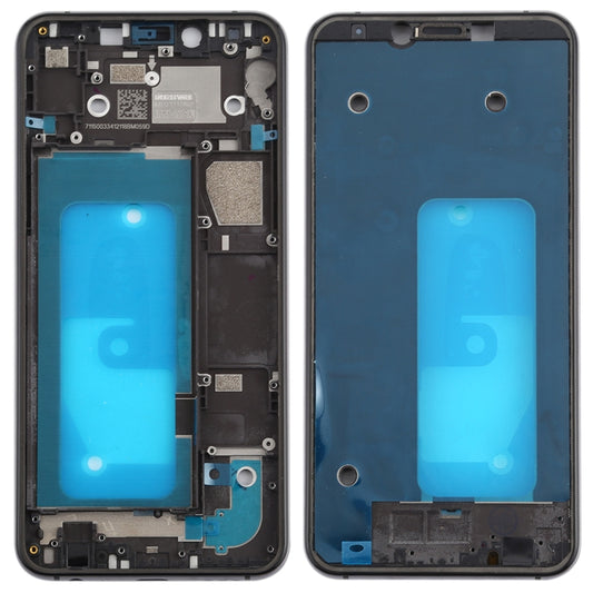 For Galaxy A6s  Middle Frame Bezel Plate (Black) - Frame Bezel Plate by buy2fix | Online Shopping UK | buy2fix