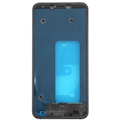 For Galaxy A6s  Middle Frame Bezel Plate (Black) - Frame Bezel Plate by buy2fix | Online Shopping UK | buy2fix
