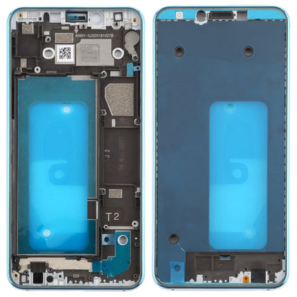 For Galaxy A6s  Middle Frame Bezel Plate (Blue) - Frame Bezel Plate by buy2fix | Online Shopping UK | buy2fix