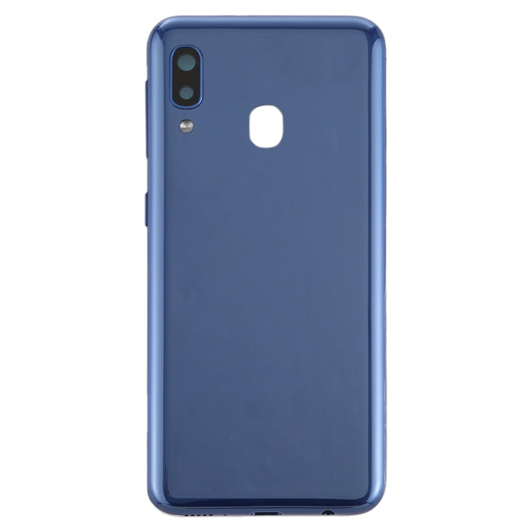 For Galaxy A20e Battery Back Cover with Side Keys (Blue) - Back Cover by buy2fix | Online Shopping UK | buy2fix