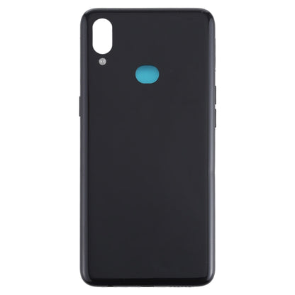 For Galaxy A10s Battery Back Cover with Side Keys (Black) - Back Cover by buy2fix | Online Shopping UK | buy2fix