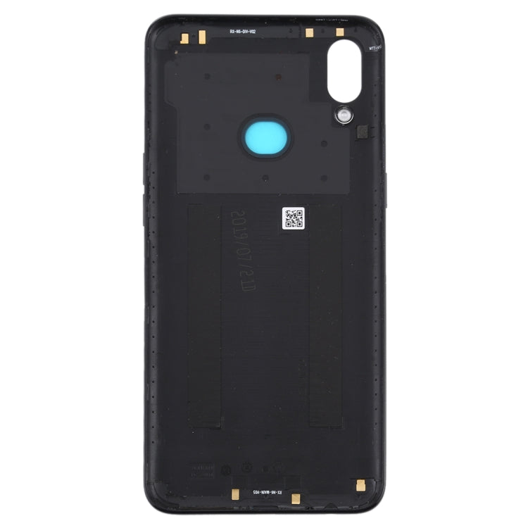 For Galaxy A10s Battery Back Cover with Side Keys (Black) - Back Cover by buy2fix | Online Shopping UK | buy2fix