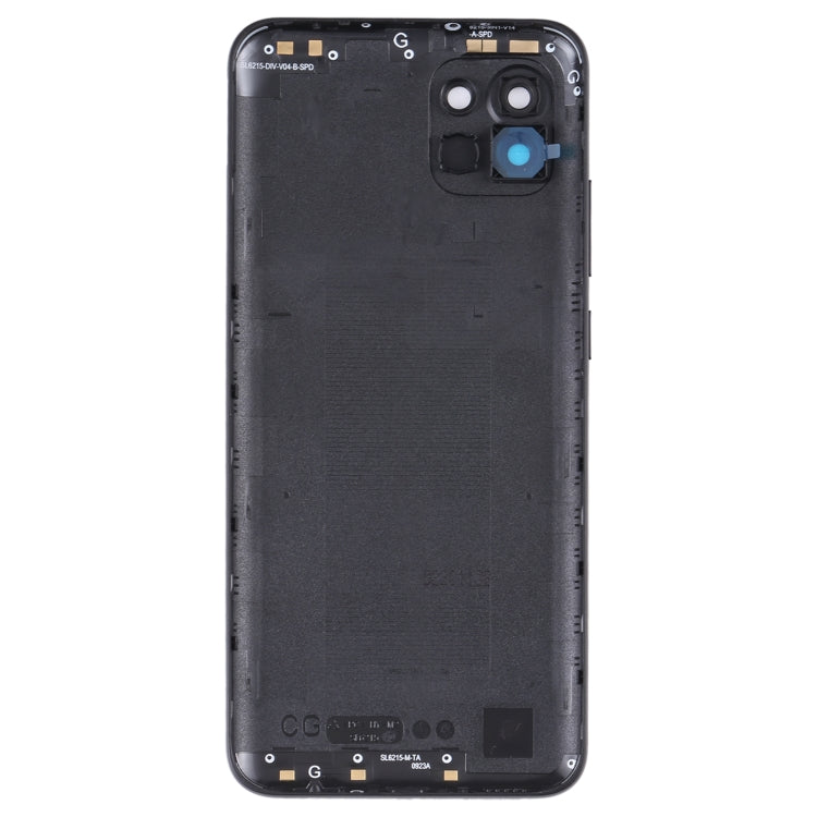 For Samsung Galaxy A03 SM-A035F Battery Back Cover (Black) - Back Cover by buy2fix | Online Shopping UK | buy2fix