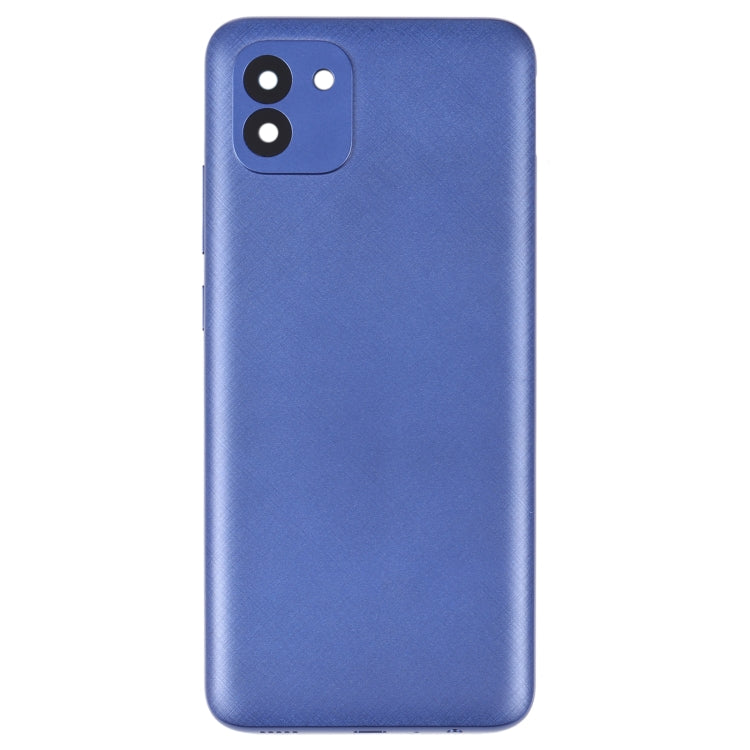 For Samsung Galaxy A03 SM-A035F Battery Back Cover (Blue) - Back Cover by buy2fix | Online Shopping UK | buy2fix