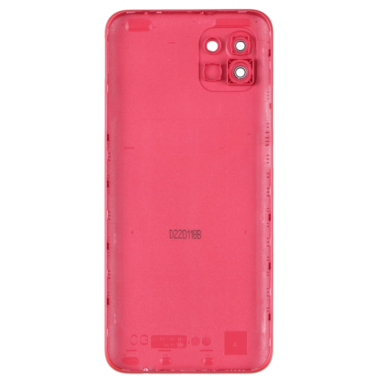 For Samsung Galaxy A03 SM-A035F Battery Back Cover (Red) - Back Cover by buy2fix | Online Shopping UK | buy2fix