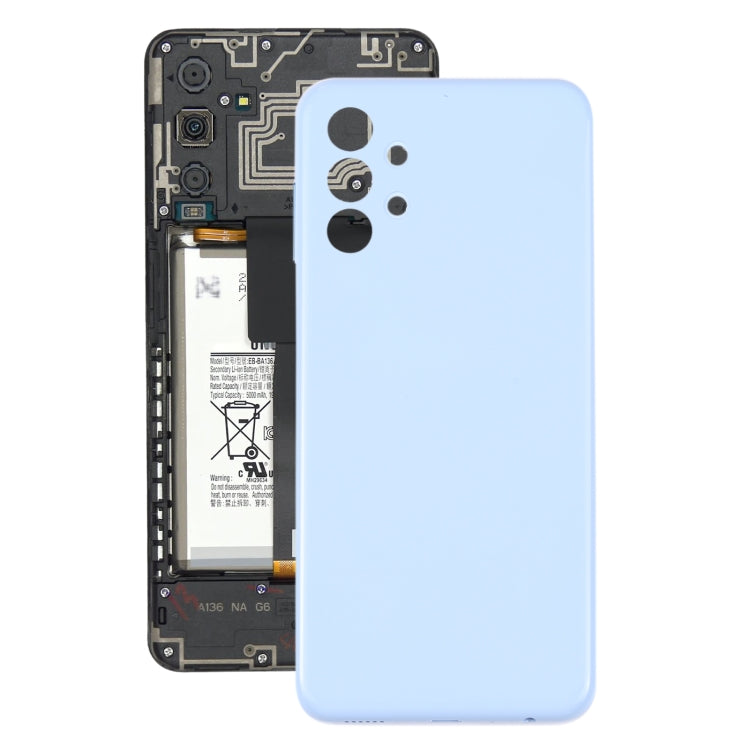 For Samsung Galaxy A13 SM-A135 Battery Back Cover (Blue) - Back Cover by buy2fix | Online Shopping UK | buy2fix