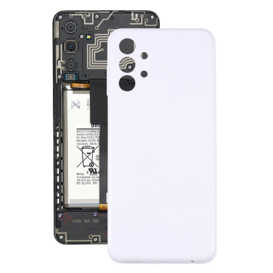 For Samsung Galaxy A13 SM-A135 Battery Back Cover (White) - Back Cover by buy2fix | Online Shopping UK | buy2fix