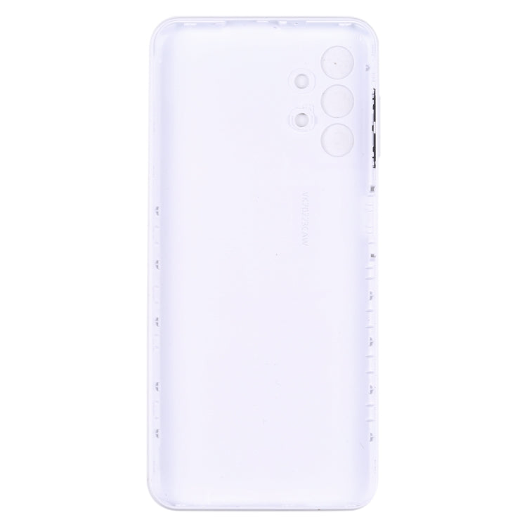For Samsung Galaxy A13 SM-A135 Battery Back Cover (White) - Back Cover by buy2fix | Online Shopping UK | buy2fix